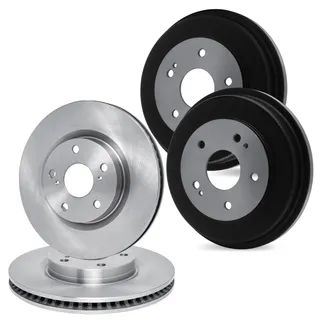 R1 Concepts WFPN2-74025 Disc Brake Rotor & Drum Set